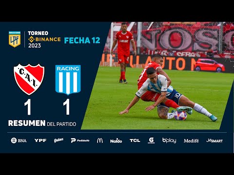 #TorneoBinance 2023 | Fecha 12 | resumen de Independiente - Racing