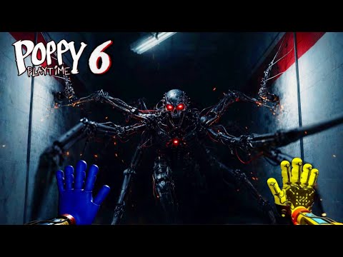 NEW! Poppy Playtime Chapter 6 FULL Walkthrough + SECRET Endings UNLOCKED! (4K Ultra HD)