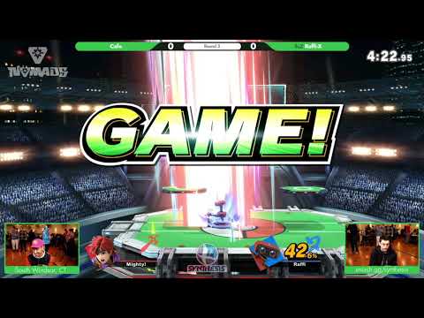 Super Smash Bros. Ultimate: IluZ | Raffi-X (R.O.B./Wolf) V Cafe (Roy) - Synthesis 54