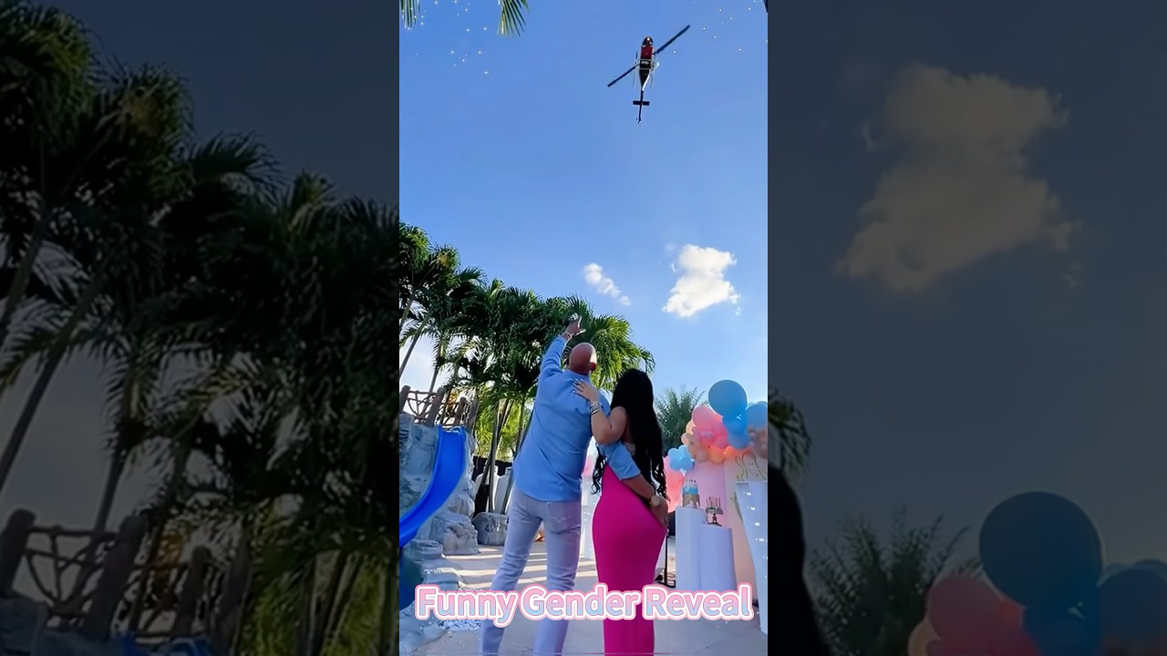 The best Gender reveal party 🎉 #genderreveal #foryou #babygenderreveal #foryou #fyp