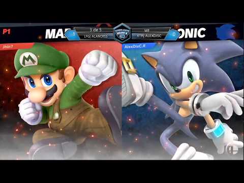 BLR5 Ultimate 2.0 - AlanDiss (Mario) vs XTR | AlexDisC (Sonic) - WSF