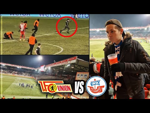 FLITZER IN AKTION! -10°C STADIONVLOG: Union Berlin - Hansa Rostock | Letztes Mal 2022 | Stadion Vlog