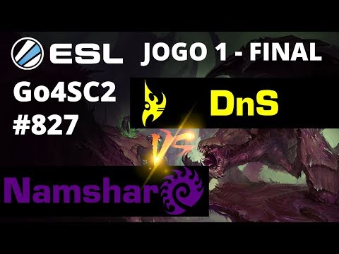 StarCraft 2 - DnS vs Namshar (PvZ) Jogo 1 - FINAL - Go4SC2 Europe Cup #827 [PT-BR]
