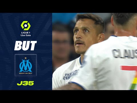 But Alexis-Alejandro SANCHEZ SANCHEZ (34' - OM) OLYMPIQUE DE MARSEILLE - ANGERS SCO (3-1) 22/23