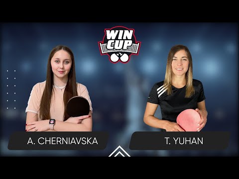 18:45 Alina Cherniavska - Tetiana Yuhan West 4 WIN CUP 02.02.2024 | TABLE TENNIS WINCUP