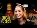 Jennifer Lawrence Sobs in Pain While Eating Spicy Wings | Hot Ones
