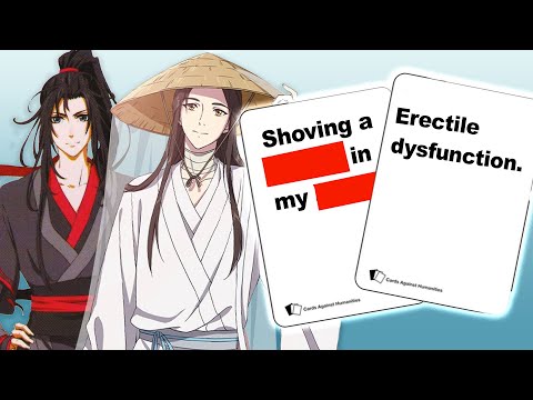 Guess the Danmei from Cards Against Humanity cards!