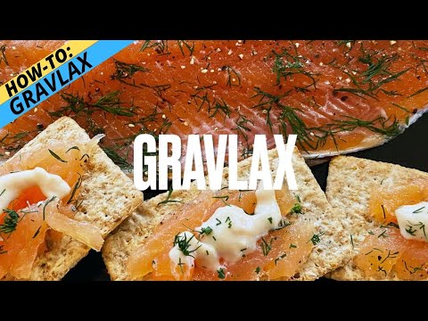 MOUTH-WATERING GRAVLAX — Scandinavian-Style Salt & Sugar Cured Trout Or Salmon... Yummo!