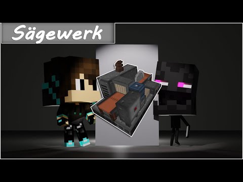 Minecraft Immersive Engineering Sägewerk Tutorial [Deutsch] 1.18.2
