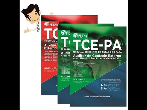Apostilas do Concurso TCE--PA 2016 - Auditor e Auxiliar Técnico
