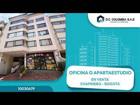 OFICINA O APARTAESTUDIO EN VENTA EN CHAPINERO - BOGOTÁ