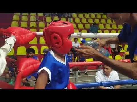 REYNALDO BARRERA VS VIRGILIO SANDOVAL, 60 LBS. MIERCOLES 27 DE SEPTIEMBRE DE 2023, BOXEO .
