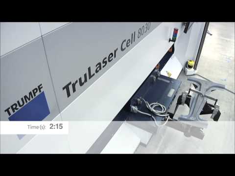 TruLaser Cell 8030: A look at the Rotary Table