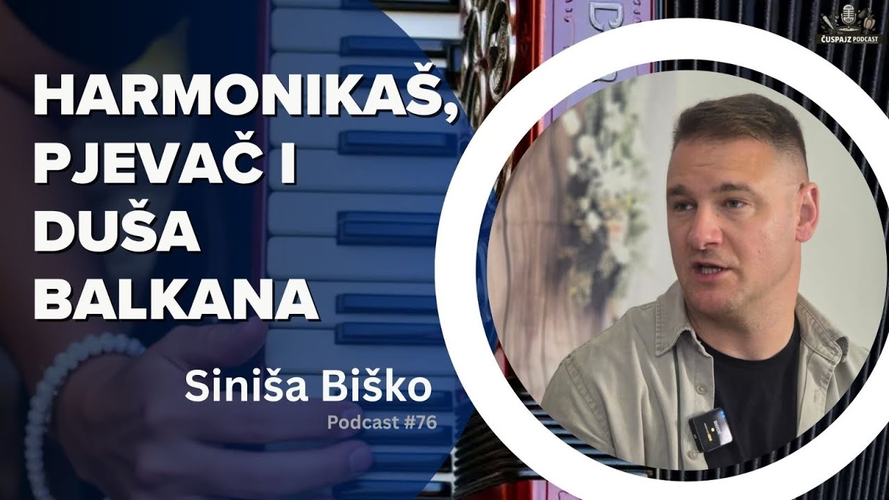 PODCAST ČUŠPAJZ #76 -Pjeva ,svira i priča bez kočnice ! SINIŠA BIŠKO