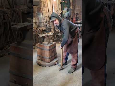 Dawny test na czeladnika #kuźnia #kowalstwo #blacksmith
