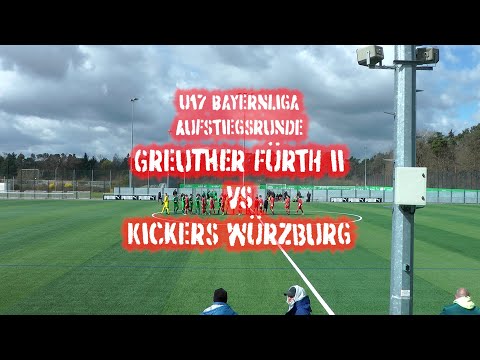 Greuther Fürth U16 - Kickers Würzburg 1:2 (0:2)