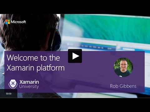Module #1 - Welcome to Xamarin Platform