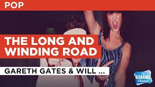 The Long And Winding Road : Gareth Gates &amp; Will Young | Karaoke with Lyrics