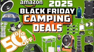Massive 60% OFF! 20 Hot Black Friday Amazon Camping Deals 2025