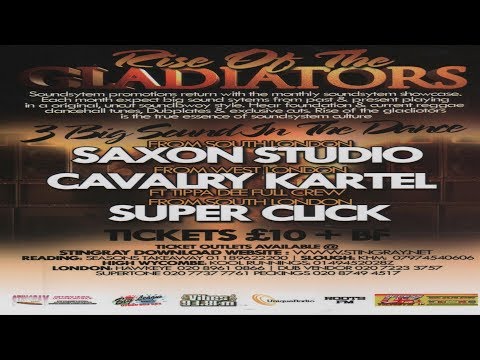 Saxon,Super Click,Cavalry in Silverspoon Wembley 2011