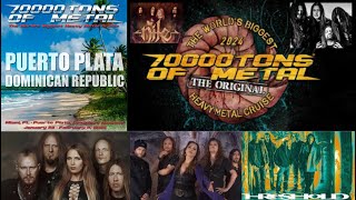 70000 Tons Of Metal 2024 Nile, Angra, Threshold, Leaves&#39; Eyes, Sodom and more!