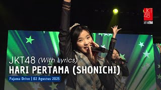Download lagu JKT48 - Hari Pertama (Shonichi) | Pajama Drive 02 Agustus 2025 mp3