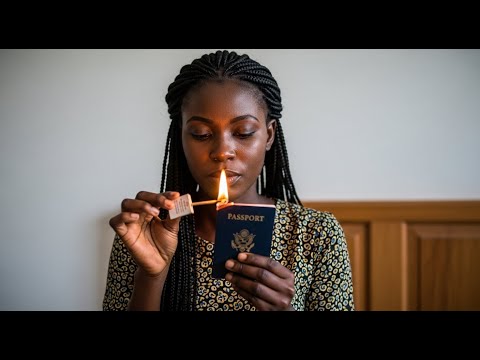 My best friend burned my visa just to stop me from traveling #africanhistory