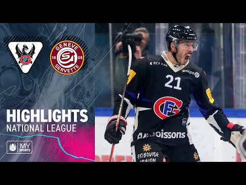 Fribourg vs. Genf 2:0 – Highlights National League