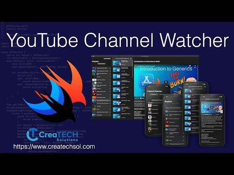 Channel Watcher - An Open Source, SwiftUI, Combine, iPhone, iPad, Mac app thumbnail