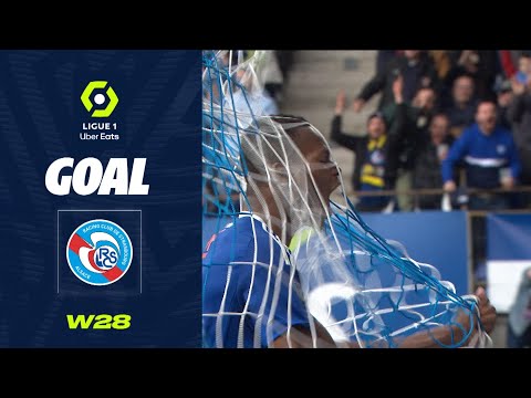 Goal Habib DIALLO (85' - RCSA) RC STRASBOURG ALSACE - AJ AUXERRE (2-0) 22/23