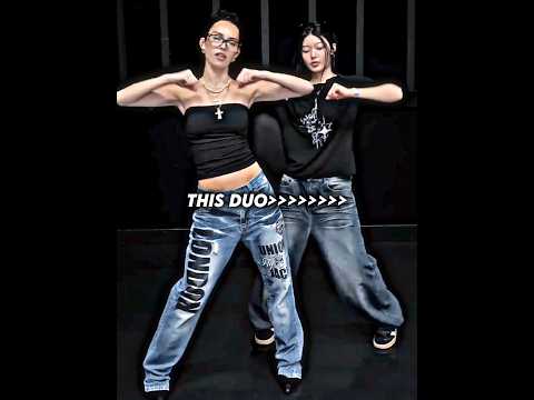 What is their duo name y'all???🤔|| #katseye #danielaavanzini #yoonchae #edit #btsdynamite #shorts