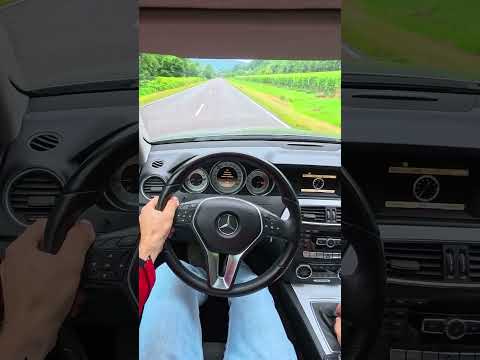 0-100 Mercedes-Benz C 220 CDI - 170 HP (2011) #viralvideo #speed #bestcar #top #race #fun #best