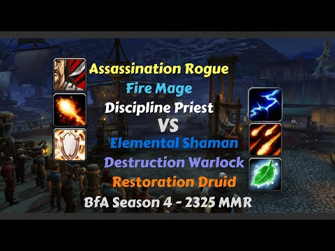 Assassination Rogue PvP 8.3 - RMP burst damage