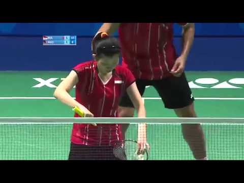 [HD] 28th Seagame Singapore 2015 Final [XD] JORDAN-SUSANTO vs CHAN -GOH Liu Ying (Sports)