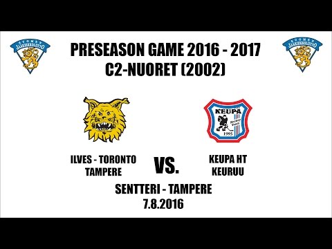 SJL Keskimaa 2016-17, C2: Preseason Game: Ilves vs. KeuPa HT