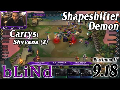 Shyvana Carry - 6 Shapeshifters 4 Demon (9.18)