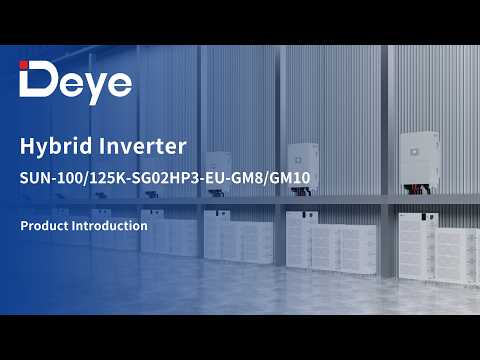 Deye SUN-100/125K-SG02HP3-EU-GM10 — офіційне промо серії
