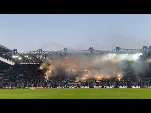 Wisła - Lech, 13.03.2022, oprawa