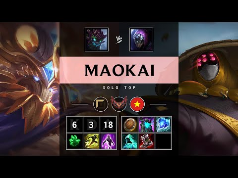 Maokai Top vs Jax - VN Grandmaster Patch 25.16