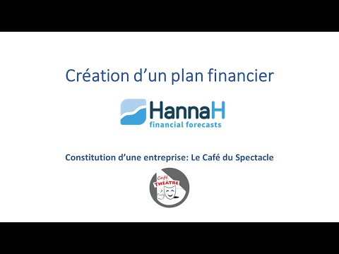 , title : 'Exemple plan financier pour une création d 'entreprise - HannaH'