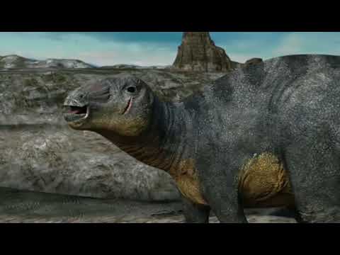 March of The Dinosaurs Edmontosaurus and Albertosaurus