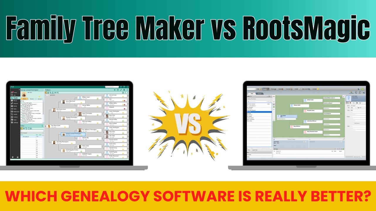 Family Tree Maker vs RootsMagic: Which Genealogy Software Is Really Better?