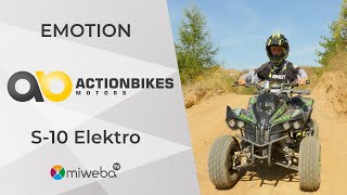 Actionbikes Kinderquad S-10 🧒🏻 Präsentation I Elektroquad für Kinder 2022 I Miweba 👍🏻