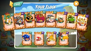 8 birds CVC CLAN BATTLE early take 100 ratio run | nautical hat boosted fp | angry birds 2 ab2