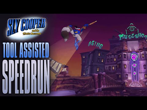[TAS] Sly Cooper and the Thievius Raccoonus - Any% in 22:20