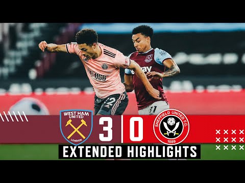 West Ham United 3-0 Sheffield United | Extended Premier League highlights | Lingard & Co Down Blades