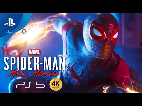 Spider-Man: Miles Morales (PS5) 4K 60FPS HDR + Ray Tracing Gameplay