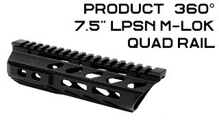 Video: Phase 5 Lo-Pro Slope Nose M-LOK 191mm Svart