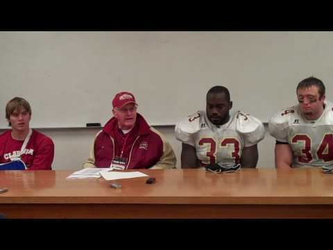 2009 NCAA Division III Football Playoffs (First Round) - Coe College (Iowa) Post-Game Interviews