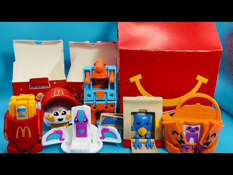 What’s Inside These NEW McDonald’s CHANGEABLES Happy Meals Collection TOYS 😱😱